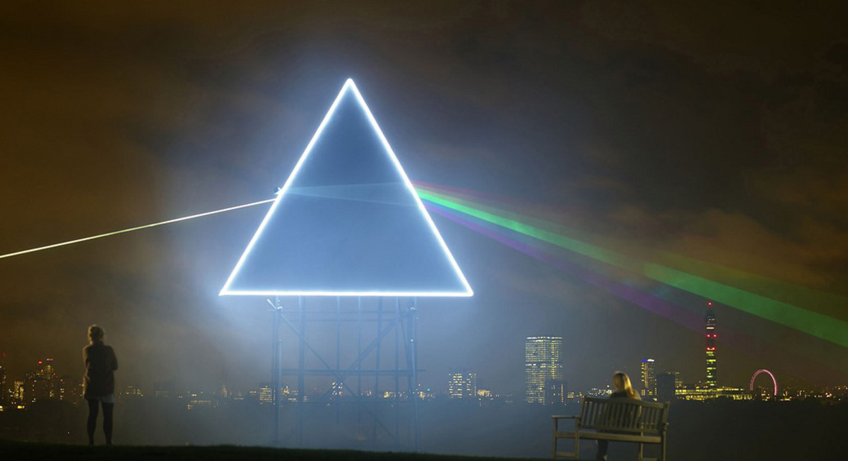Celebración del álbum The Dark Side of the Moon de Pink Floyd en 2009