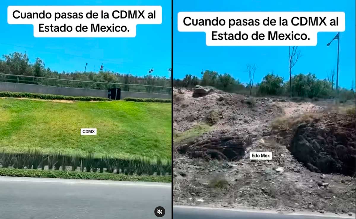 ¿Tan mal estamos? Video se vuelve viral por mostrar la desigualdad entre CDMX y Edomex