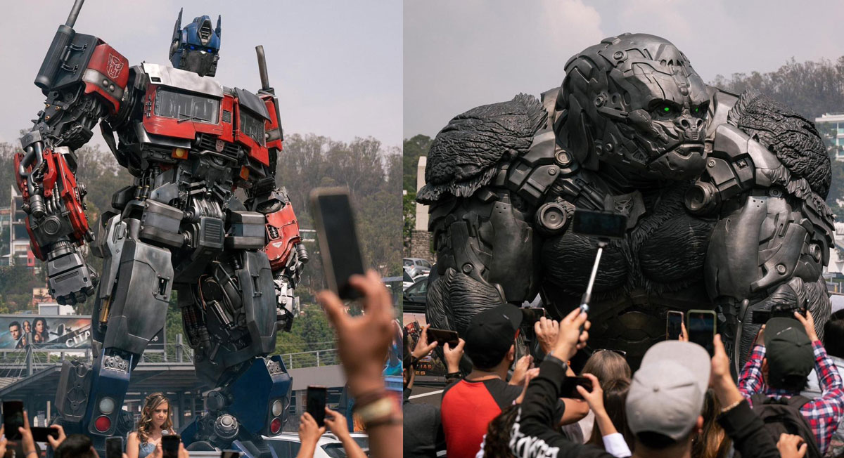 ¡Últimos días! Visita las estatuas de los Transformers en la CDMXe