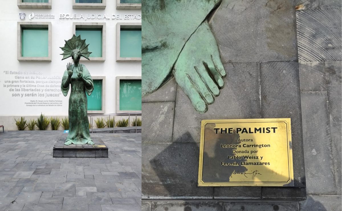 "The palmist" de Leonora Carrington en Toluca.