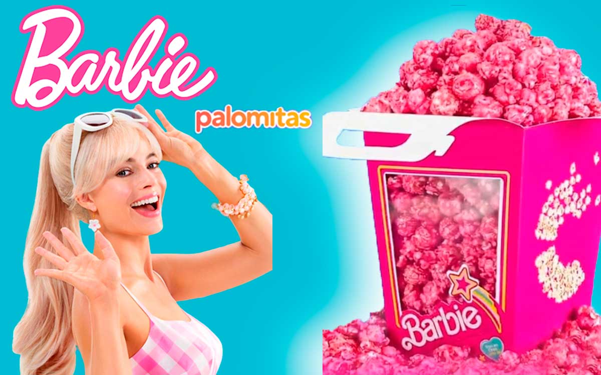 ¡Se logró! Sí venderán palomitas rosas en Cinépolis para el estreno de Barbie