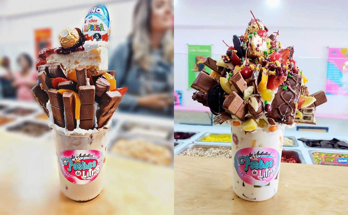 ¡Conoce los postres de litro en CDMX! Mira las sucursales y lo que puedes pedir