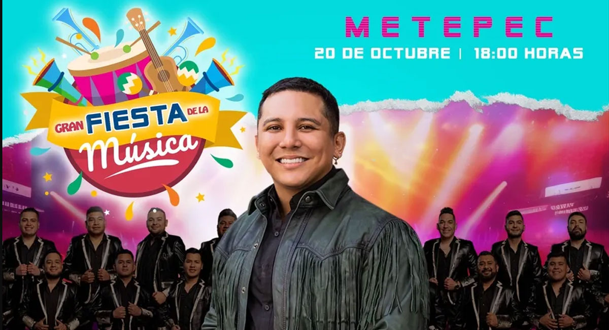 Gran Fiesta de la Música en Metepec, ¿dónde compro mis boletos?