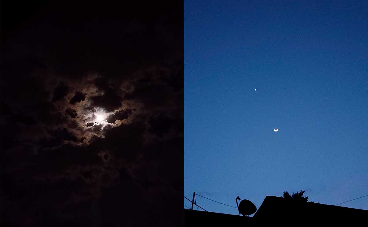 lluvia de estrellas hoy cielo nocturno