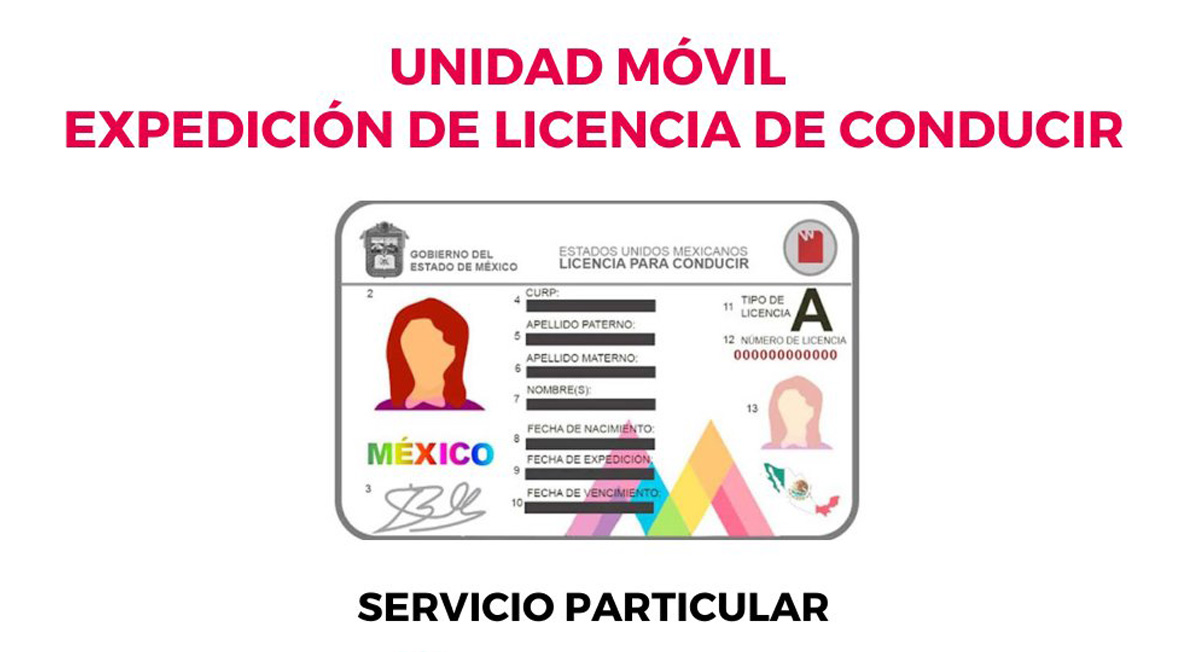 Unidad Móvil de expedición de Licencia de Conducir