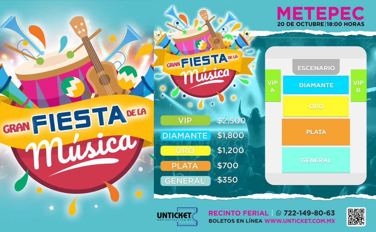 La Gran Fiesta de la Música en Metepec.
