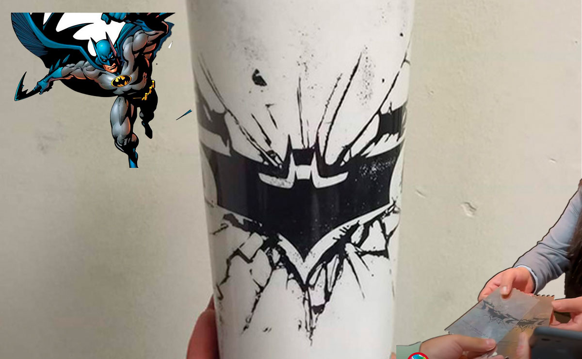 Vaso batman, boletos.