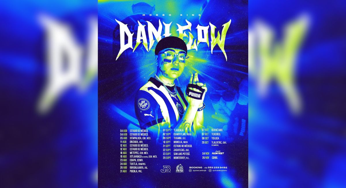 Dani Flow gira México 2023