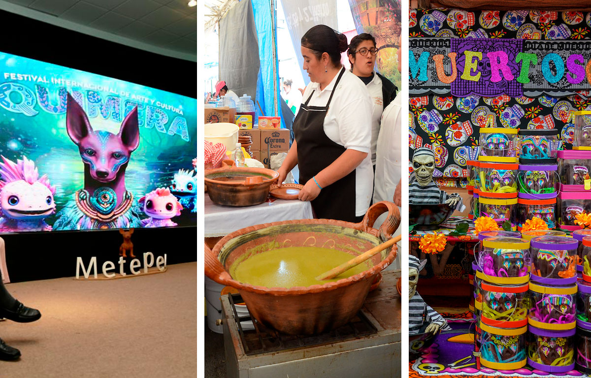 Fechas del comienzo de la Feria del Alfeñique 2023, Festival Quimera 2023 y Feria de la Enchilada en Toluca