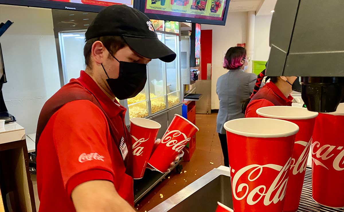 sabor de palomitas en Cinemex México