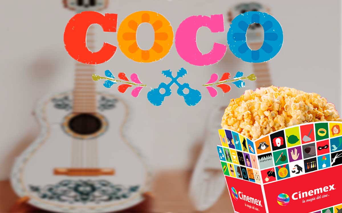¡Filtran posible palomera Cinemex de octubre y será de Coco!
