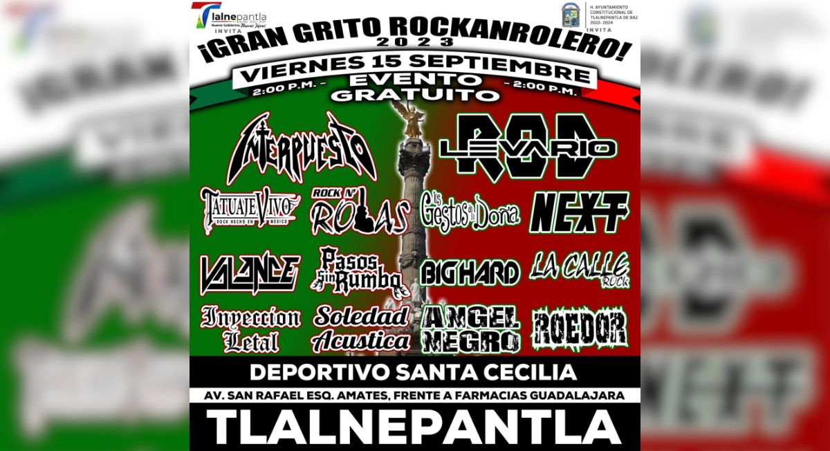 Tocada de rock en Tlalnepantla