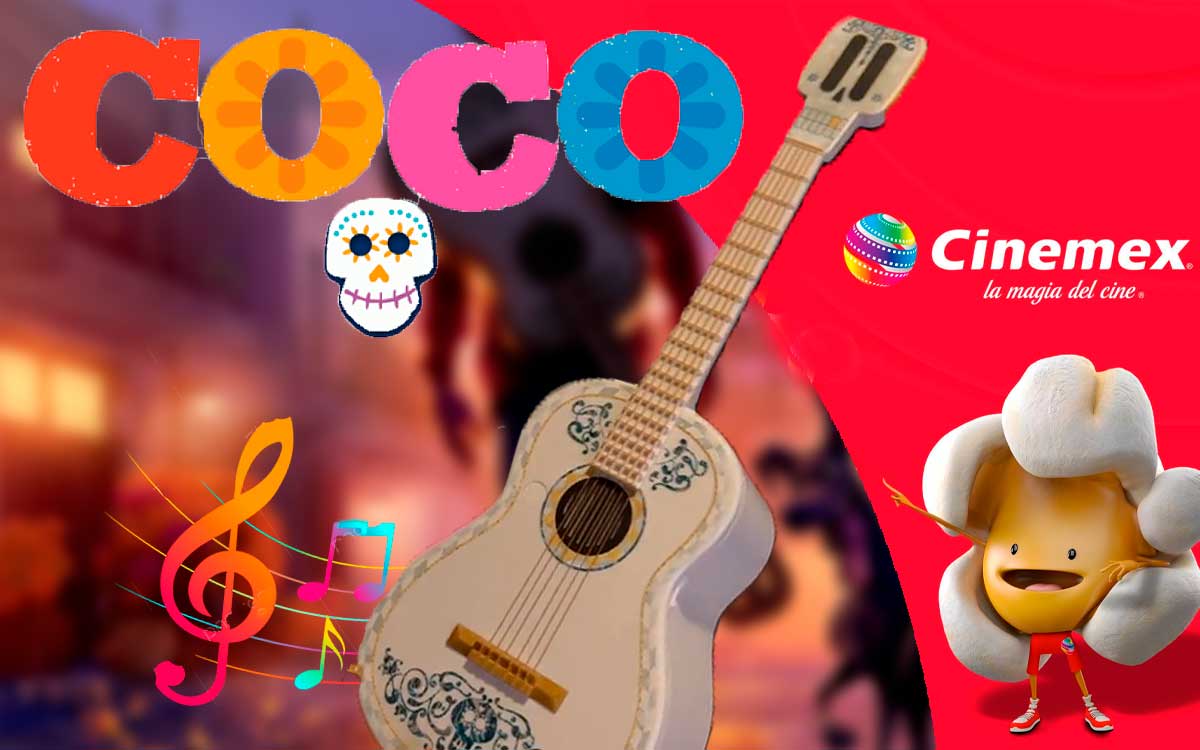 ¡Gracias México! La palomera Cinemex de COCO incluye música