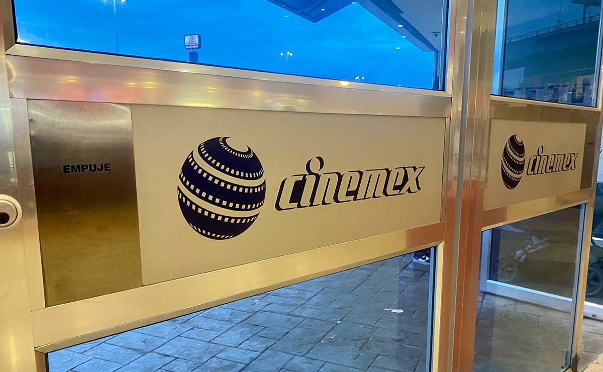 Entrada a Cinemex para comprar combo