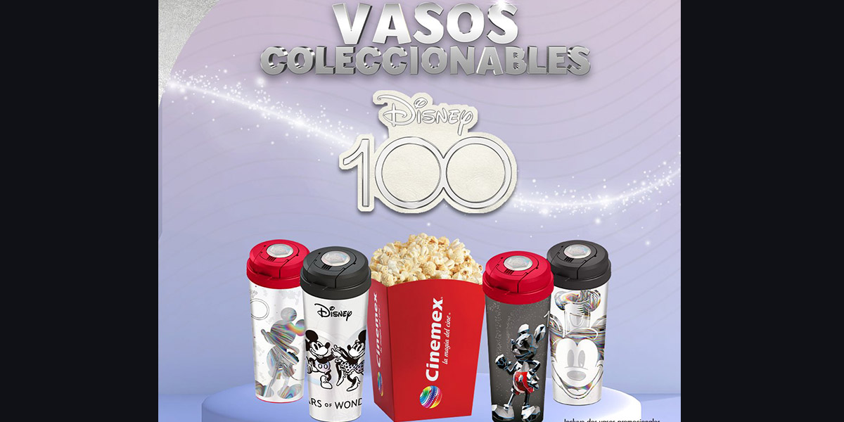 Vasos coleccionables de Disney llegan al cine: ¿Cuánto cuestan?