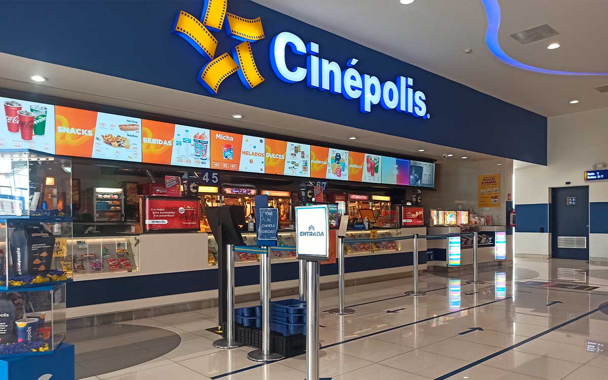 fila preferencial con puntos cinepolis