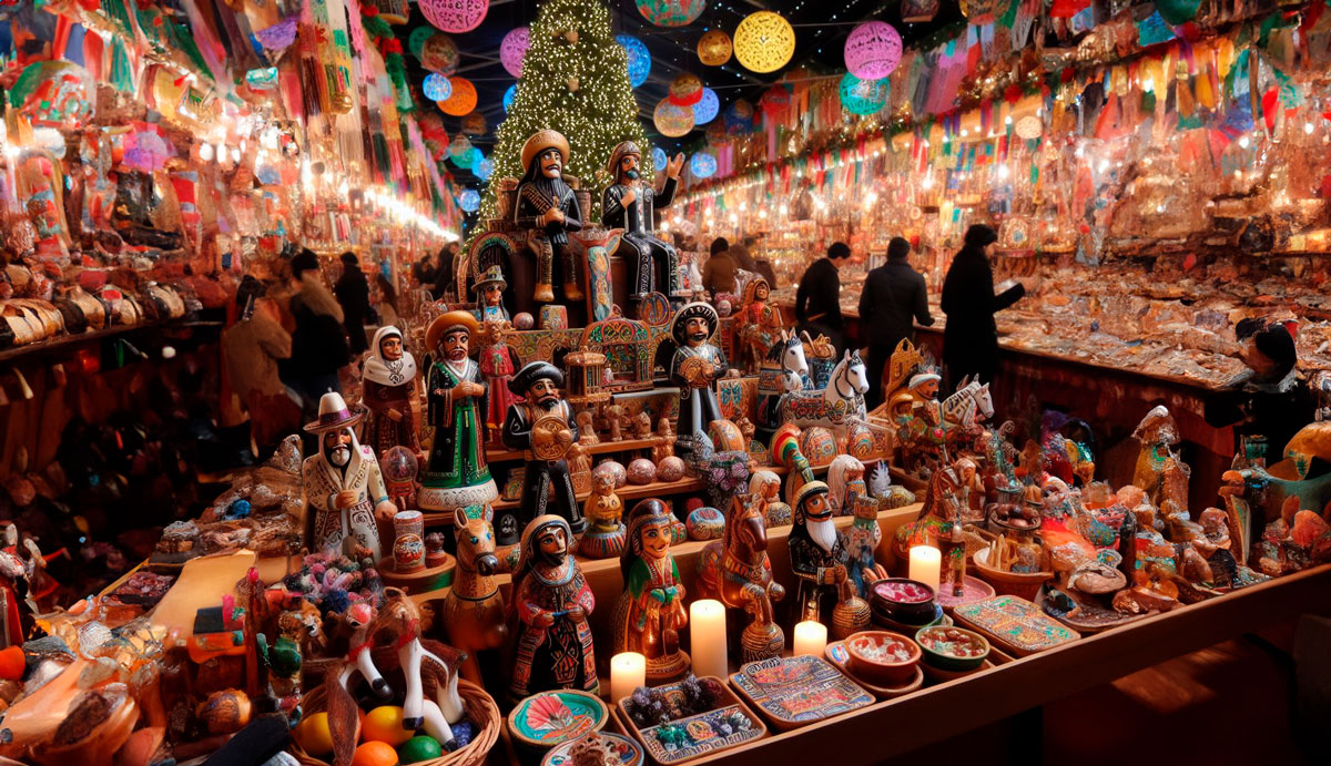 Feria Navideña Estado de México 2023: Lánzate a la venta de adornos y artesaní­as navideñas en Metepec