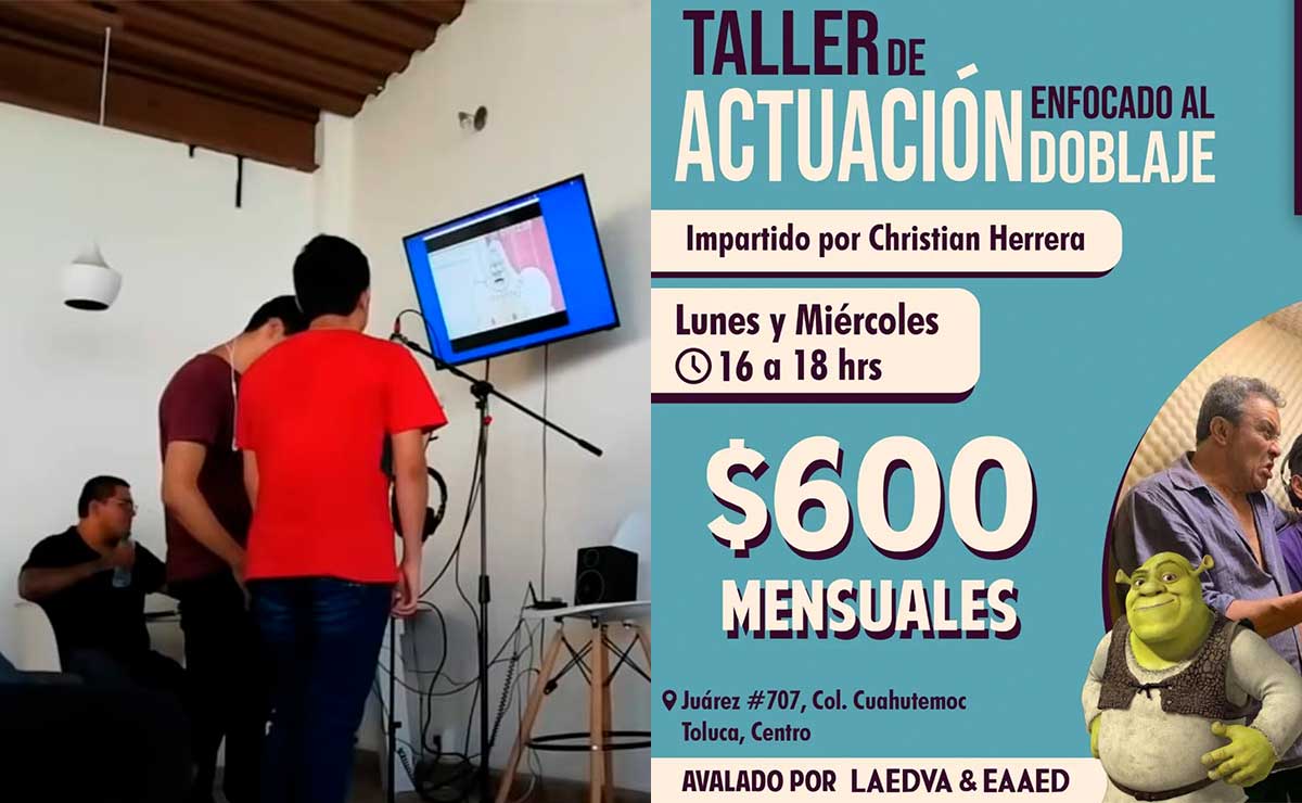 curso de actuación y doblaje en Toluca, clases