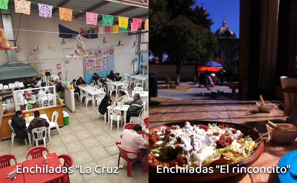 Las mejores enchiladas en Toluca, lugares para comer cerca de mi