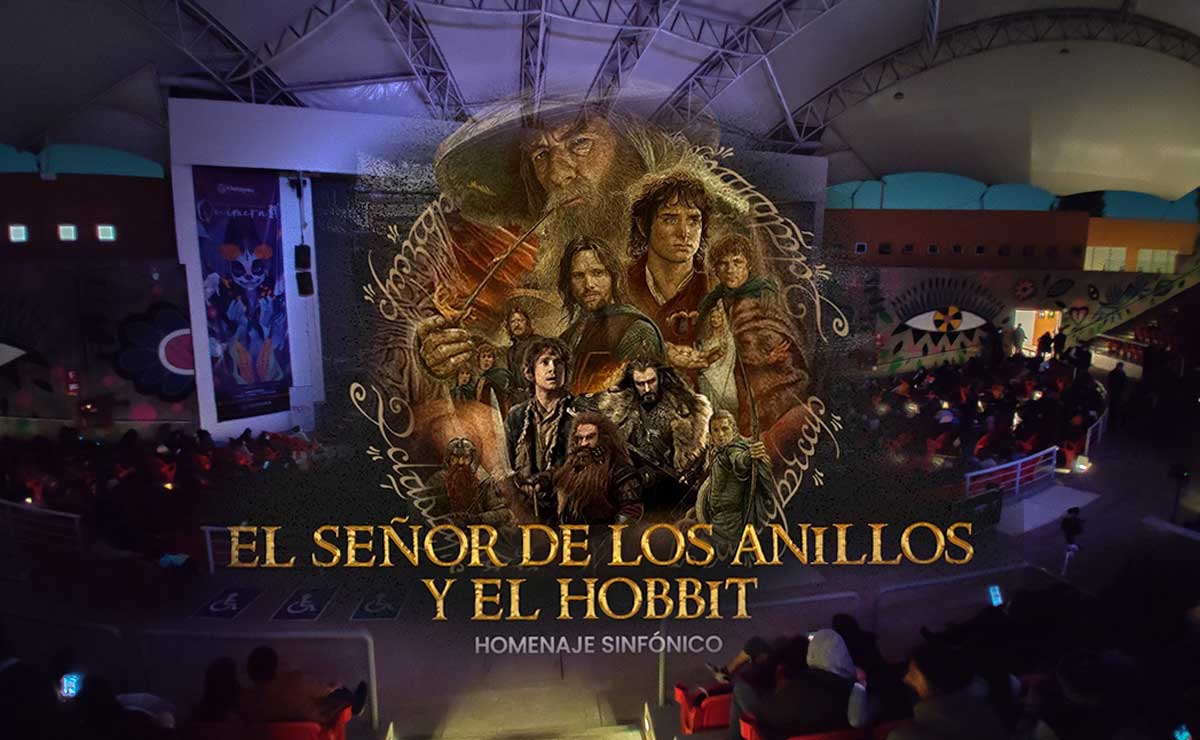 Hobbit y el Señor de los Anillos, concierto sinfónico en Metepec, personas en concierto