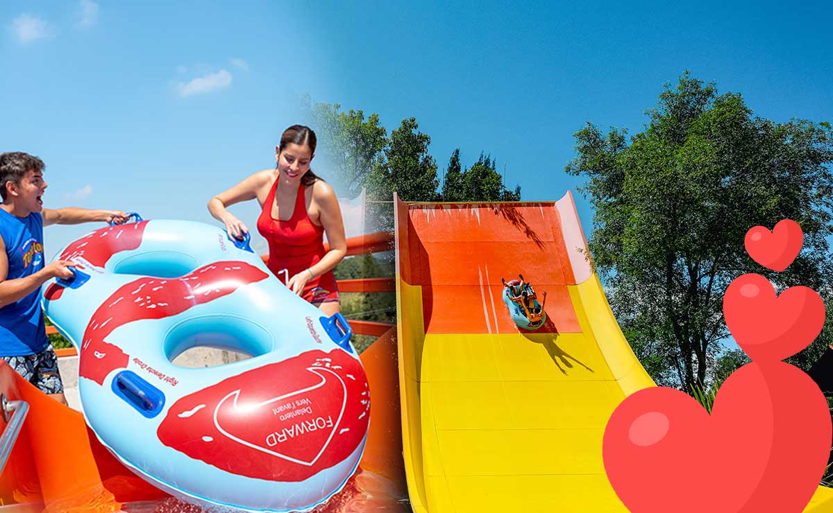 Date un chapuzón de amor con tu pareja en este parque acuático cerca de ti