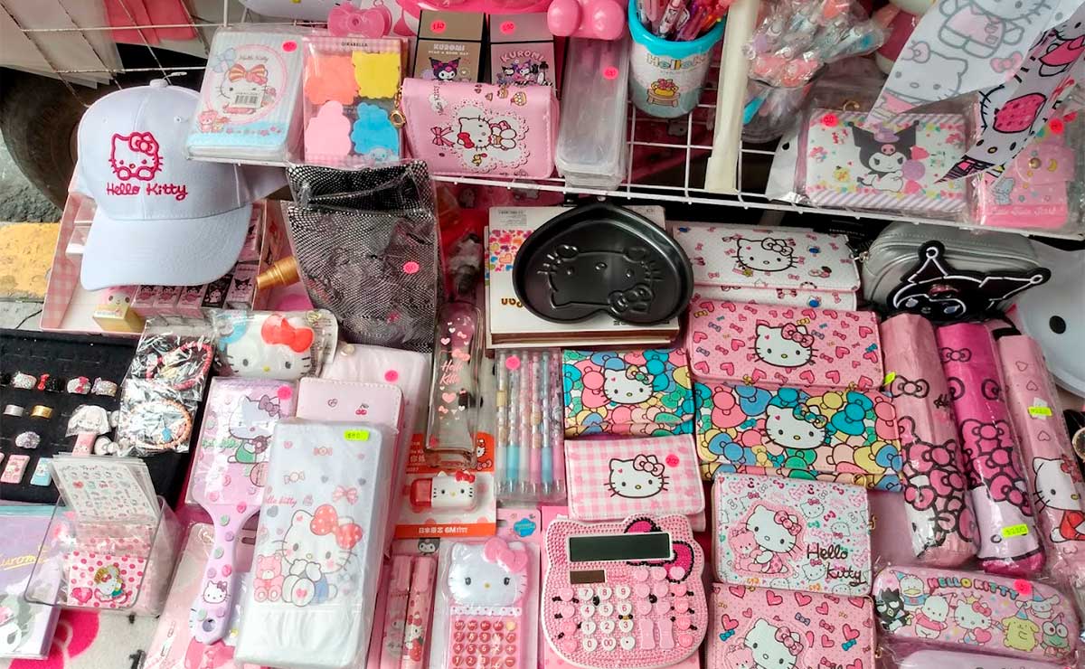 Descubre donde ir en la CDMX con este increí­ble tianguis de Hello Kitty