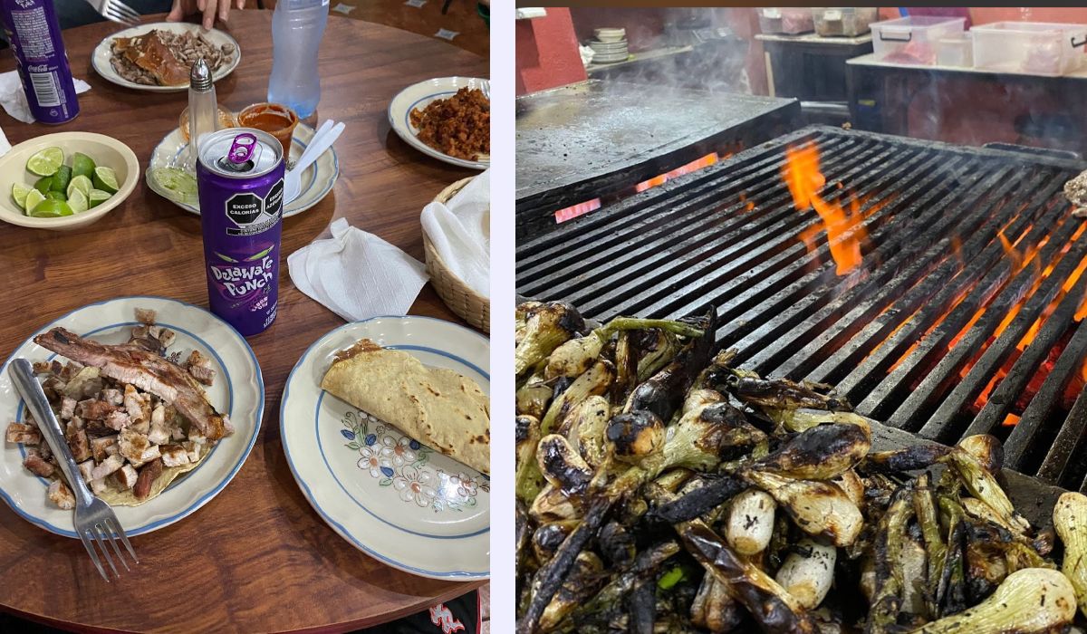 Estos tacos al carbón son los más recomendados en Toluca ¿Será?