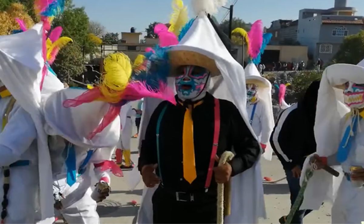 Disfraces en el Carnaval en Tenancingo.