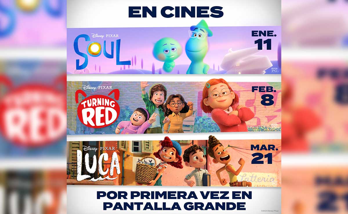 RED, Luca y Soul en cartelera de Cinépolis