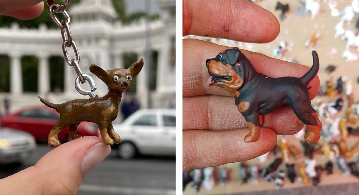 Artesano recrea tu mascota en una réplica miniatura con increíbles detallese