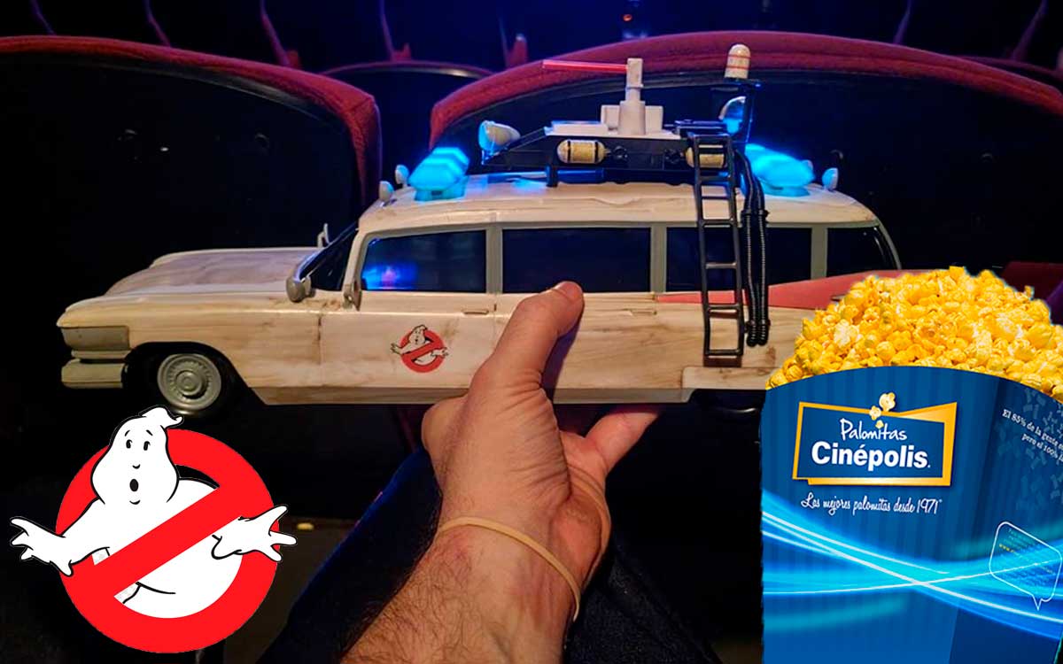 Preventa y costo oficial de la palomera de Ghostbusters de Cinépolis “Ecto-1”