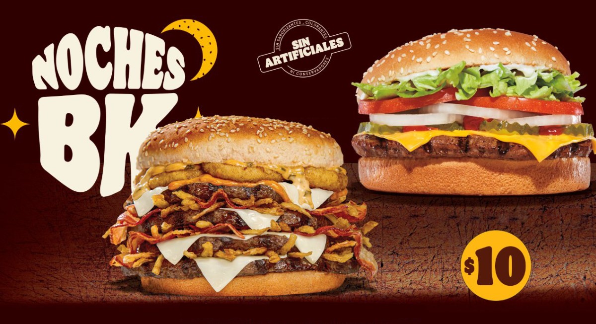 PROMOCIÓN: ¿Cómo pagar $10 pesos por tu hamburguesa de Burger King?