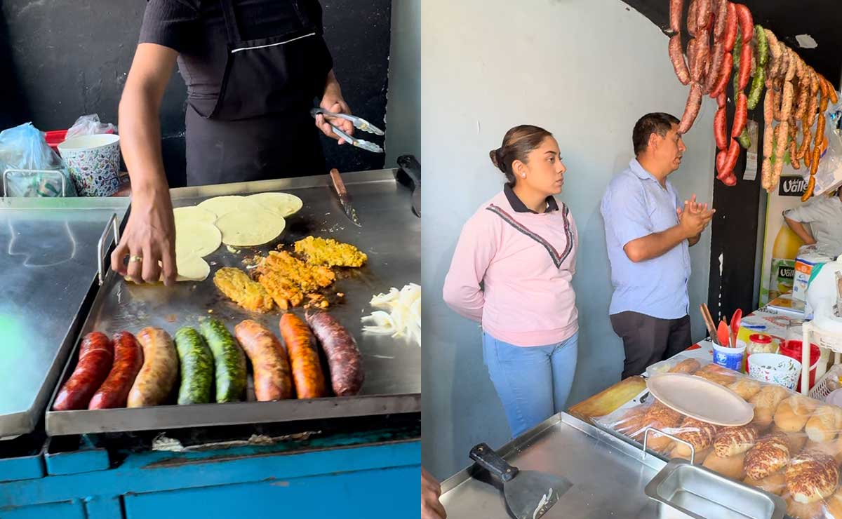 Prueba estos deliciosos tacos de chorizo en Tolucae