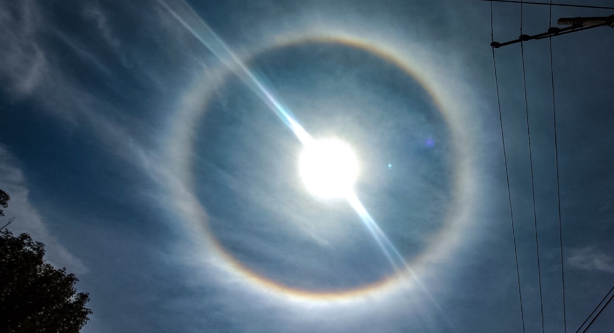 Halo solar en Toluca: ¿qué es y cómo se forma este fenómeno natural?