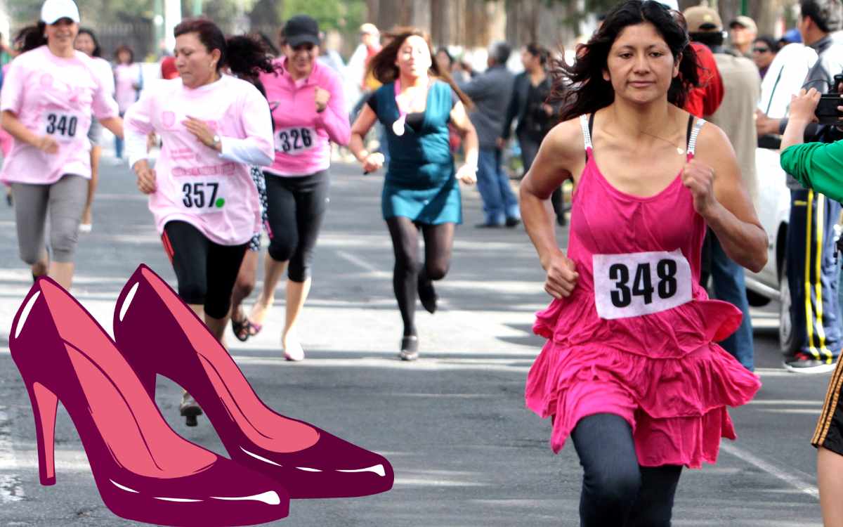 ¡Para divas y reinas! Atrévete a correr en la primera carrera en tacones de Tolucae