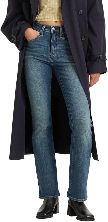 Levi's Jeans 725 – Corte bota de talle alto para mujer