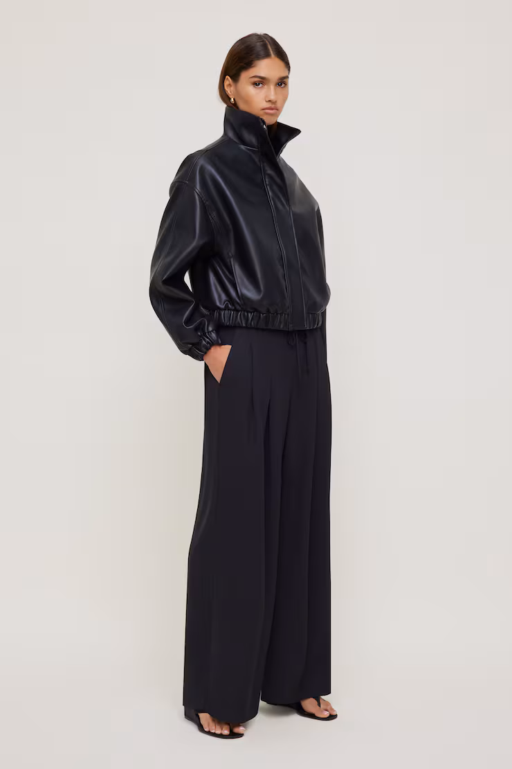 Chaqueta bomber Brynn de piel sintética - Dinamita