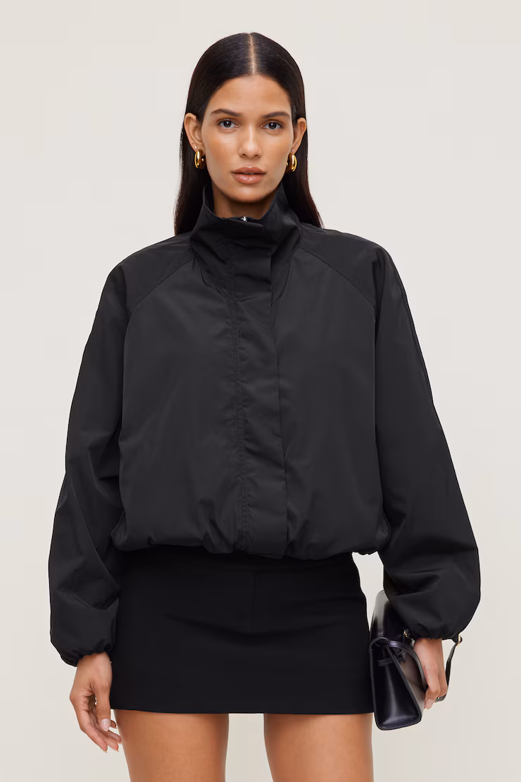 Anorak cortavientos con cuello alto - Dynamite